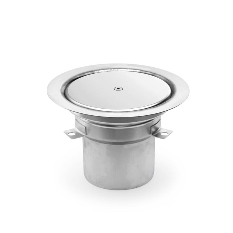 Purus Golvbrunn 110mm Låsbart Lock - Syrafast Rostfri - RSK 7060701 bild 1