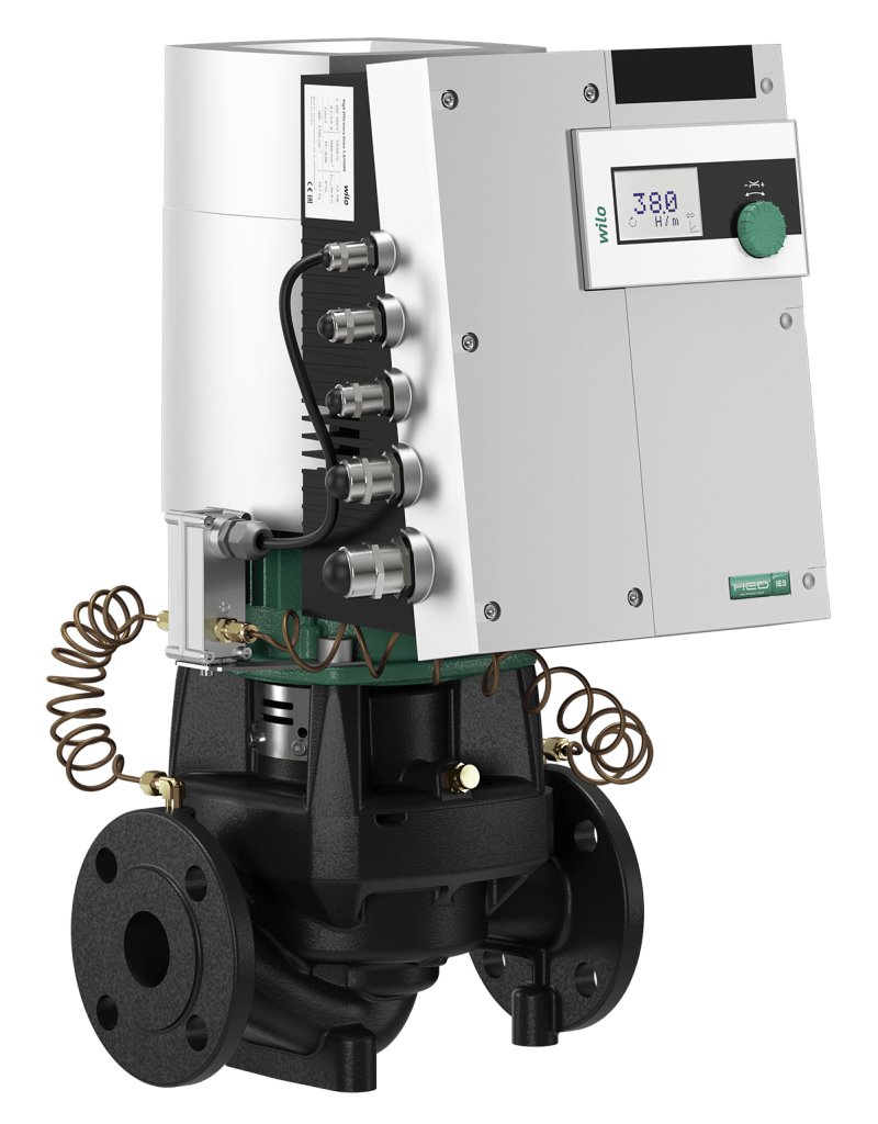Wilo Stratos GIGA 65/1-17/1,7 cirkulationspump framifrån — 17kW IE5