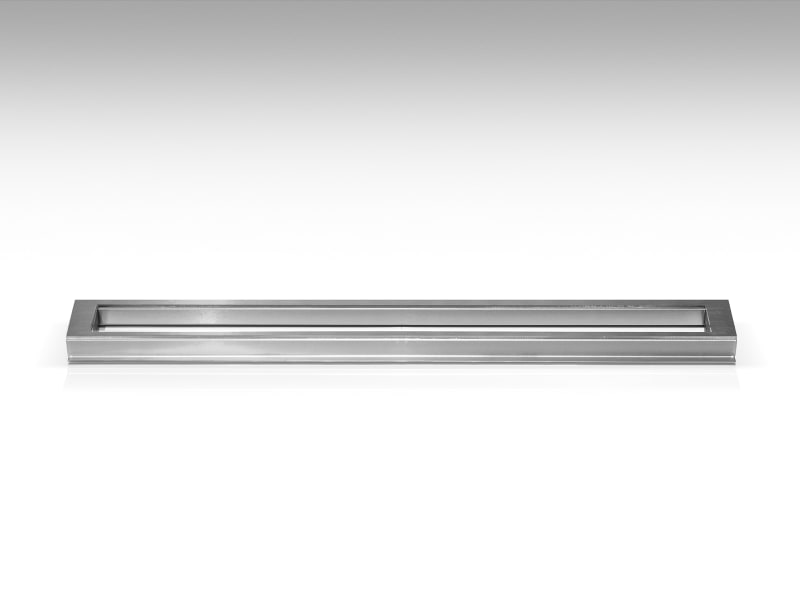 UNIDRAIN golvavloppsram — rostfritt stål 900mm framifrån