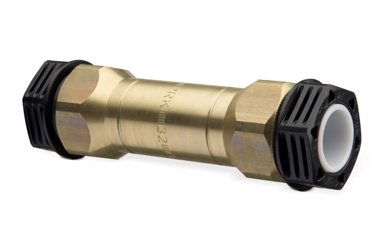 IMI Pneumatex Reparationskoppling 40mm mässing/svart framifrån