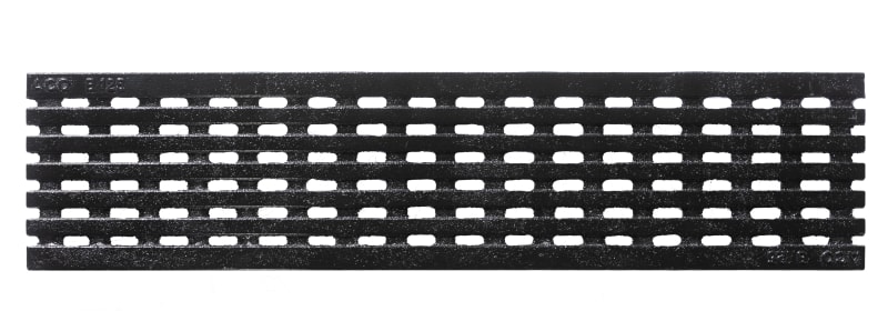 ACO V100 Intercept galler D400 500x123mm rostfritt, framifrån