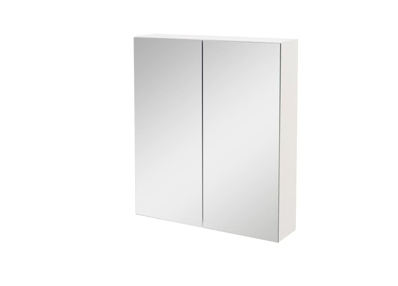 Altech Badrumsspegel 60 cm Vit Matt - Dubbeldörrar - RSK 8946048 bild 1
