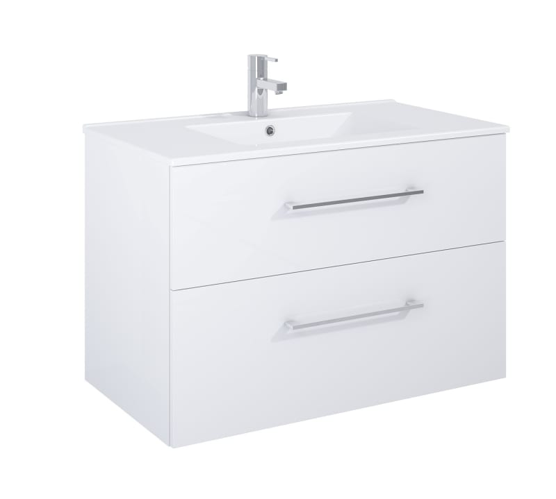 Alterna Ariella Tvättställ 90 cm Porslin - Vit - RSK 7780650, RSK 7780650