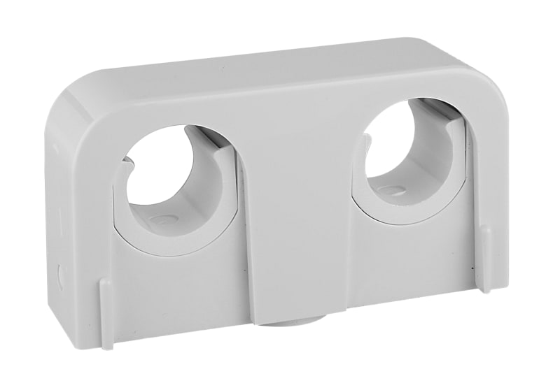Faluplast Rörklämma Snap 16/20 mm 70 mm Vit - För Plaströr - RSK 3811018, RSK 3811018
