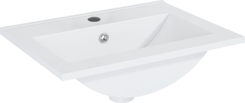Alterna Ariella 50 cm Tvättställ Vit Porslin Handfat - RSK 7780647, RSK 7780647