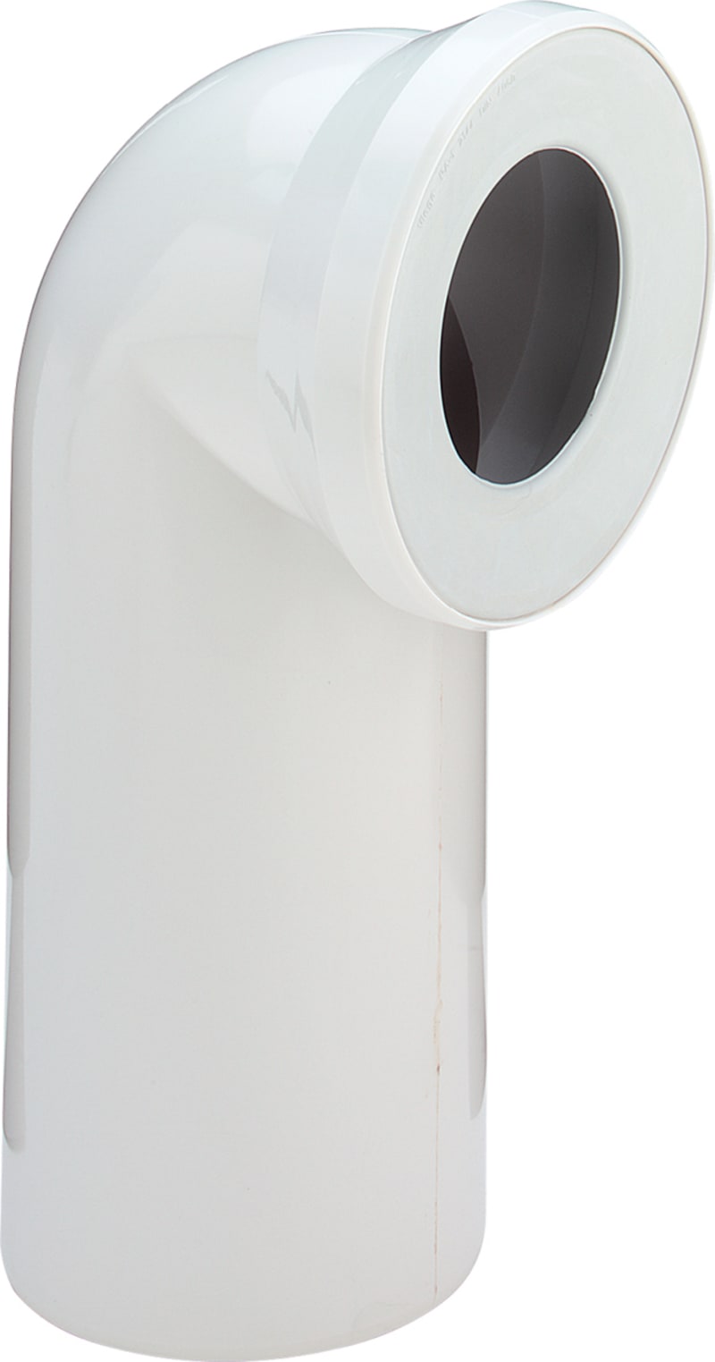 Viega Q-lås 90° Vit 110 mm Avlopp - RSK 7788650 bild 1