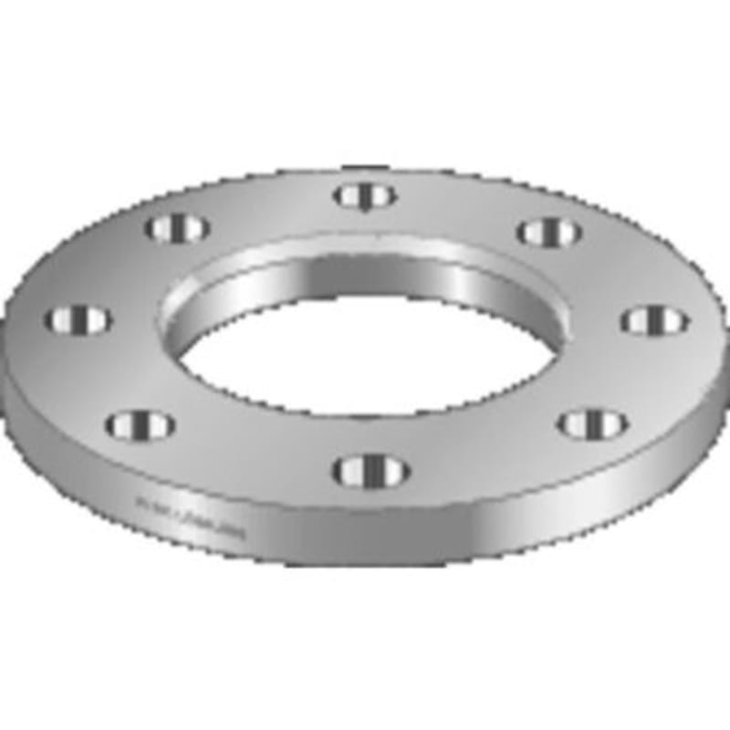 GSK Galvaniserad Lösfläns PN16 100/128 mm — framifrån