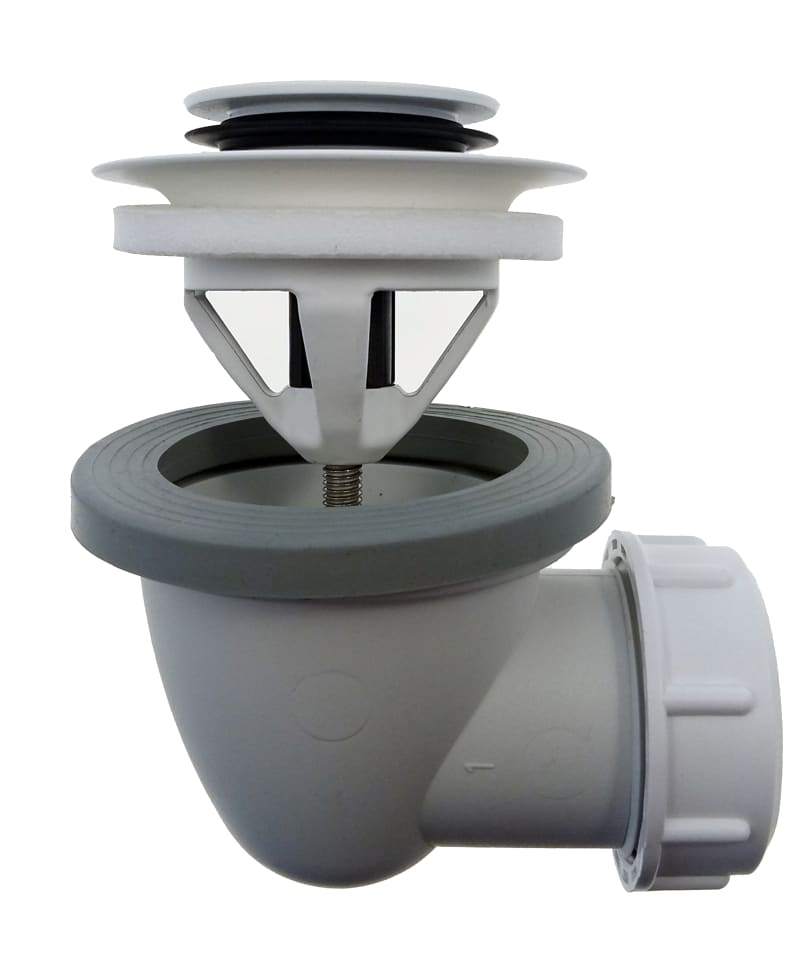 Alterna Bottenventil 32mm Vit Lackerad Mässing - RSK 8560107 bild 1