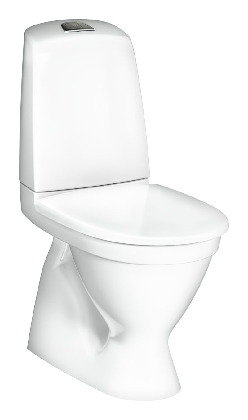 Gustavsberg Nautic 1500 Toalettstol Hygienic Flush Vit - RSK 7805859 bild 1