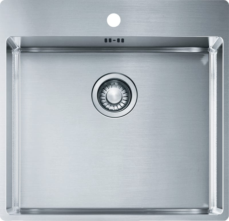 Eurodomo Diskbänk 540x515x200mm Rostfri - Hållbar Design - RSK 8015627 bild 1