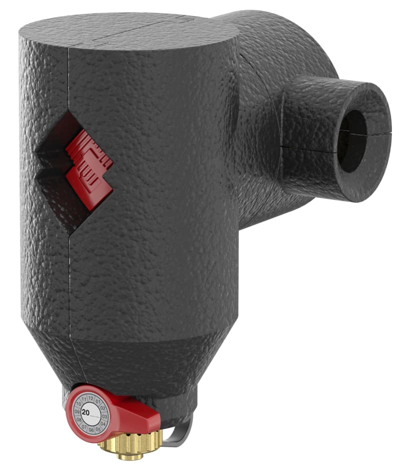 Flamco smutsavskiljare — magnetitseparator RSK 4845999 framifrån