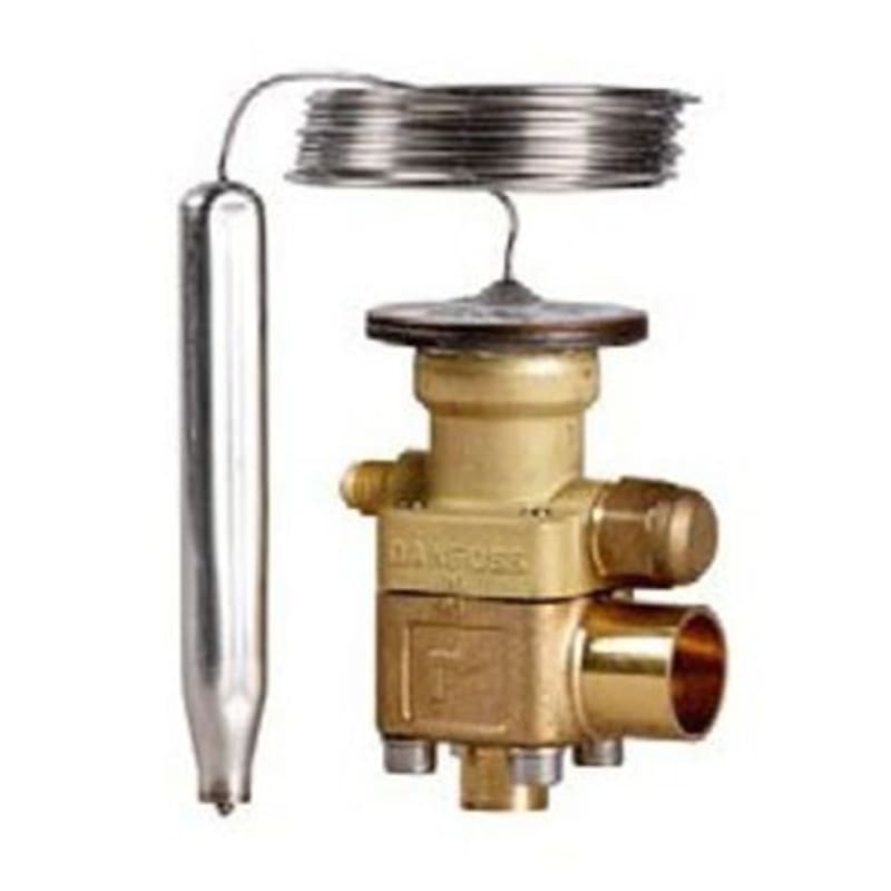 Danfoss TE5 N expansionsventil R407C — framifrån