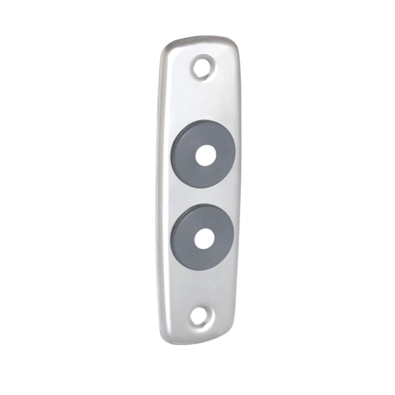 Trio Perfekta Täckbricka Dubbel 150x45 Rostfri - Grått Gummi - RSK 8531851, RSK 8531851