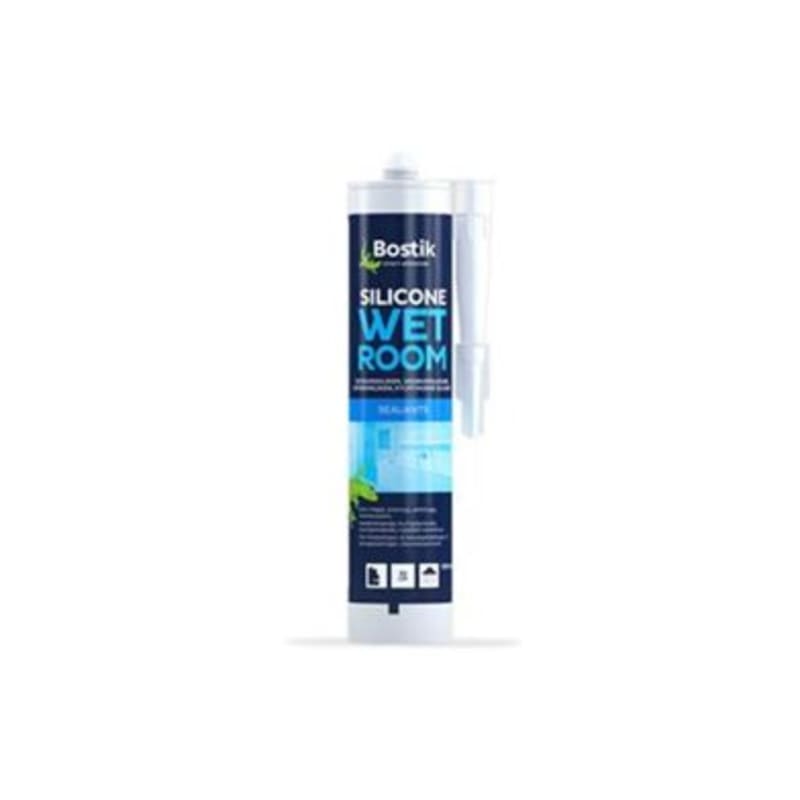 Bostik Silikon Wetroom Transparent 0,3L - Fogmassa Badrum - 306254 bild 1