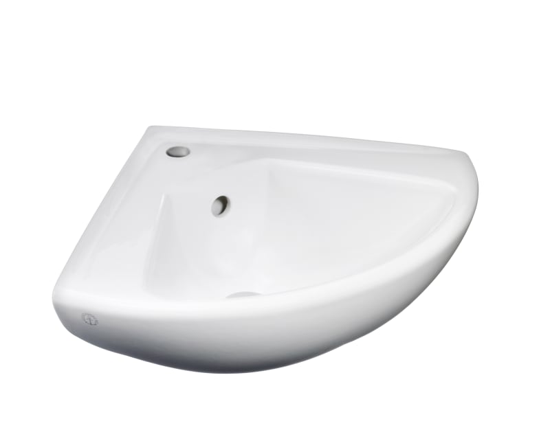 Gustavsberg 7327-98 Hörnhandfat Vit 555x450mm - Bultmontage - RSK 7454707, RSK 7454707