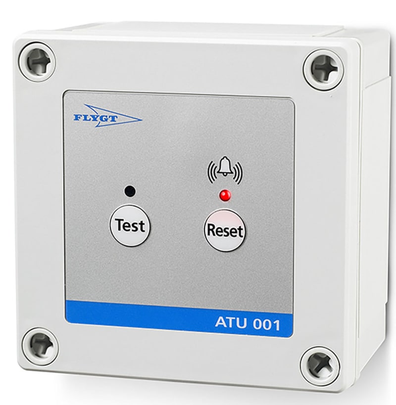 Flygt ATU 001 Larmbox Batteridriven 24V - Ljudlarm LED - RSK 6010184, RSK 6010184