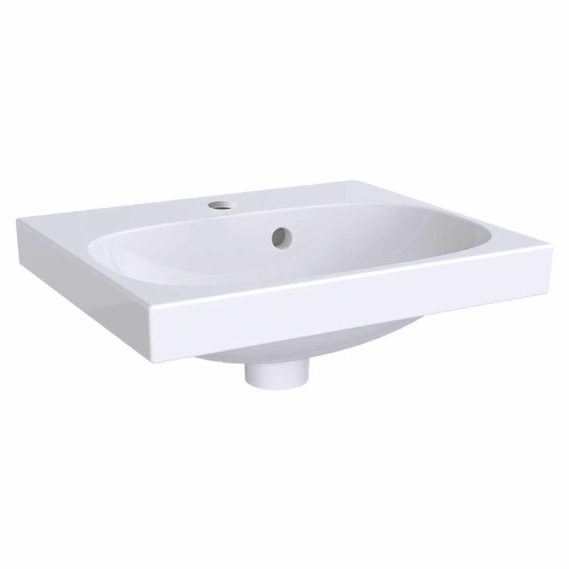 Geberit Tvättställ 450x382x168mm Mittenkranhål Porslin - RSK 7780758, RSK 7780758