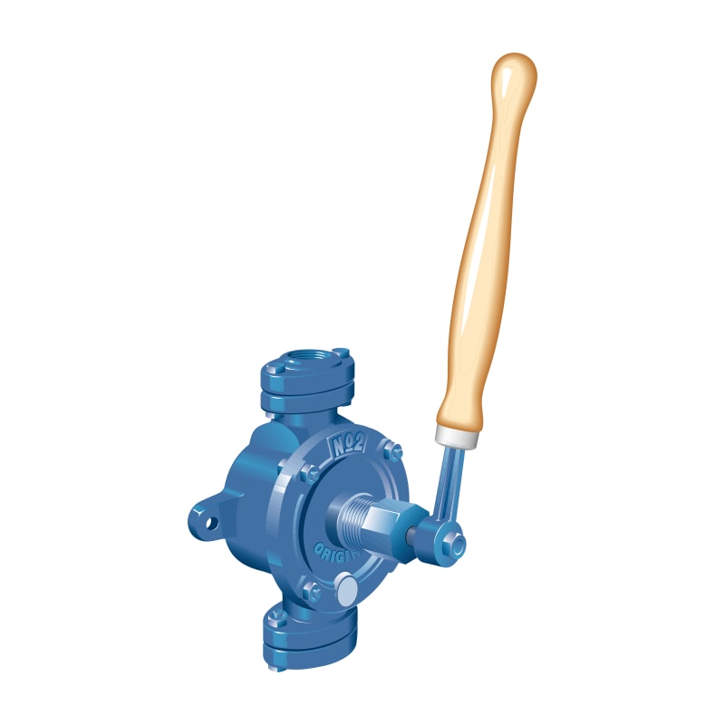 Gustavsberg Klaffpump Nr1 G20 37 L/Min Gråjärn - Hög Kapacitet - RSK 5652110, RSK 5652110