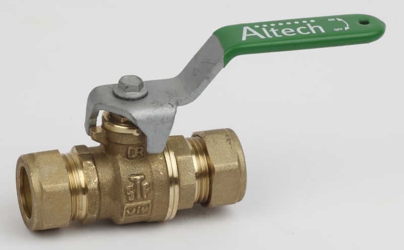 Altech AL3613 - Professionell Kulventil 15 mm i Avzinkningshärdig Mässing | Ventiler Kulventil | RSK 4513925, RSK 4513925