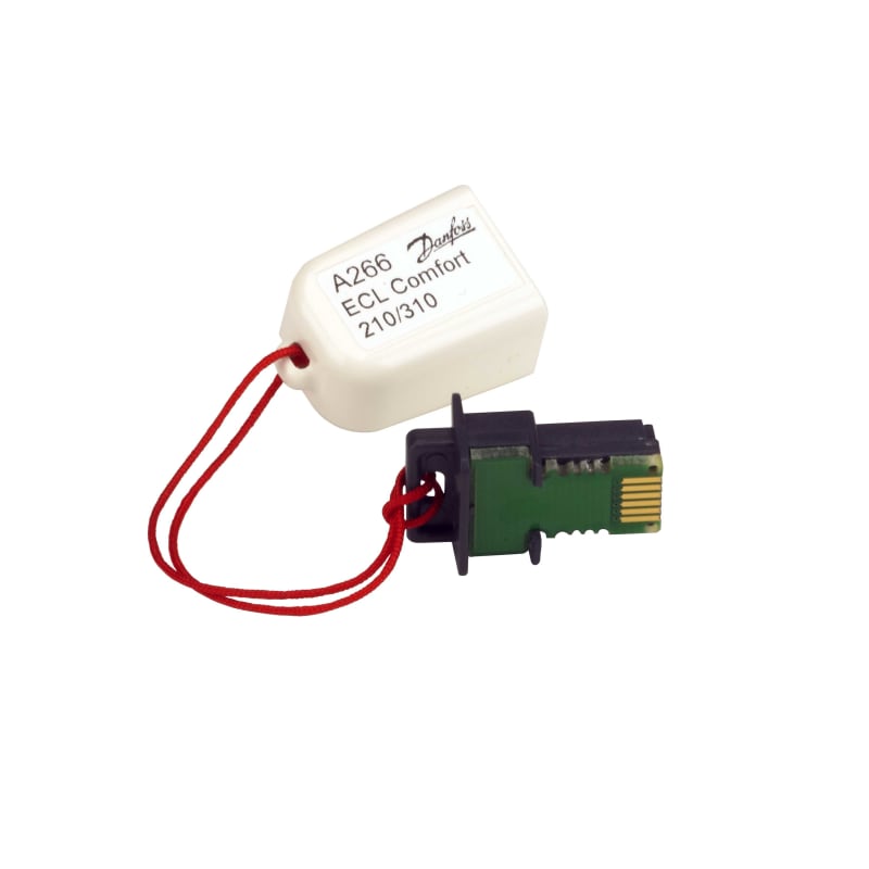 Danfoss A266 Nyckel ECL 310 Värmereglering 240x160x30mm - RSK 5441570 bild 1