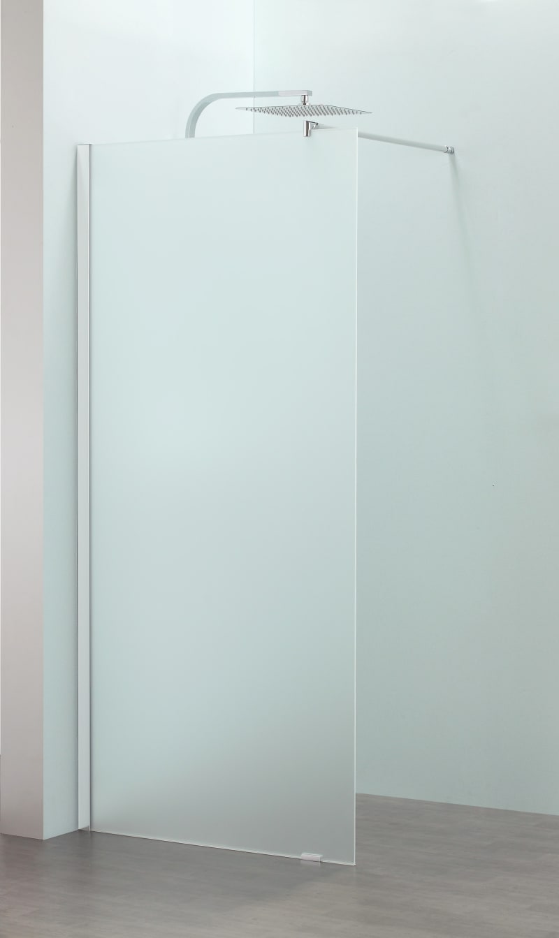Alterna Lusso Duschvägg 100cm Härdat Glas Hörnmontage - RSK 7391399, RSK 7391399