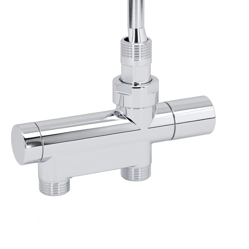 Alterna LR60 RAK Reglerventil Krom 60CC - För Handdukstork - RSK 8737002, RSK 8737002
