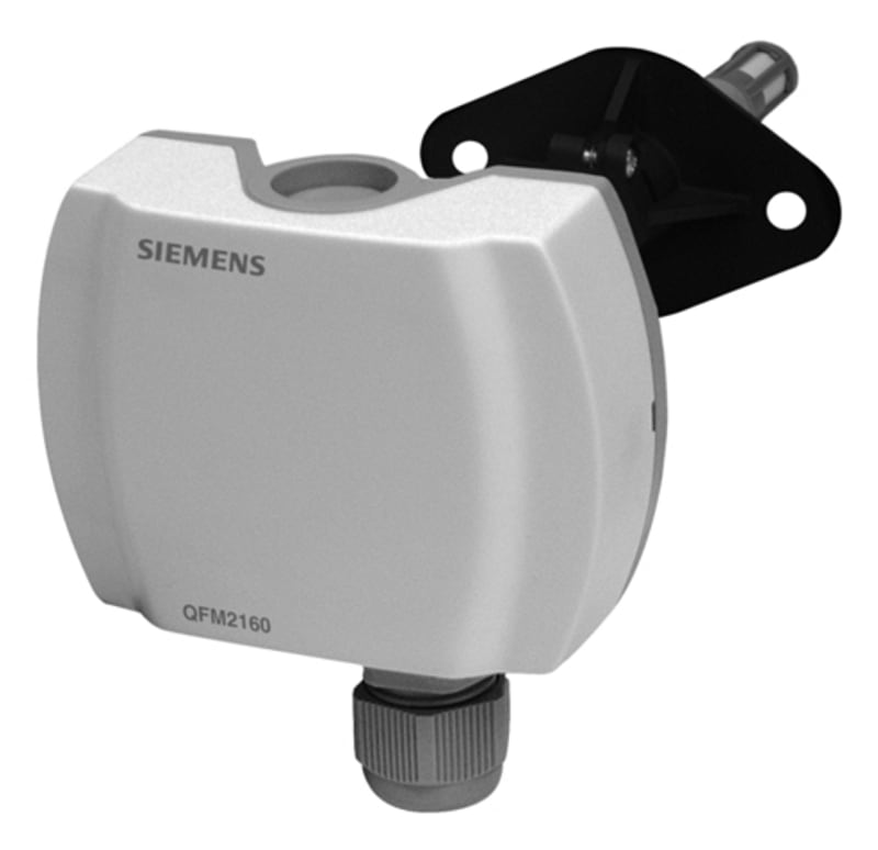 SIEMENS QFM2160 Kanalgivare Fukt & Temp Ventilation - RSK 5394309 bild 1