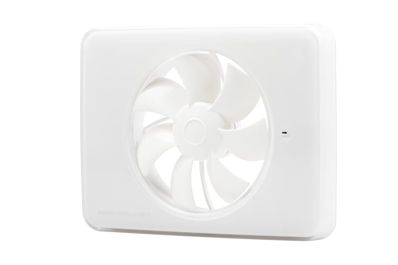 Fresh Intellivent P Badrumsfläkt Vit 100/125mm - Självjusterande - RSK 8751514 bild 1