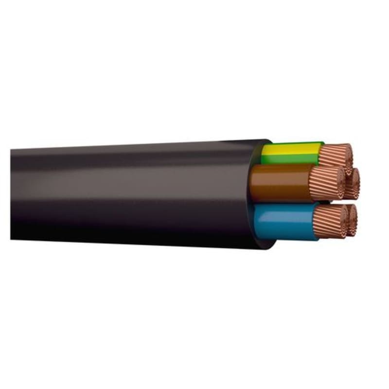 Draka Aceflex RV-K 5G2,5 10m Kraftkabel - Flamskyddad PVC - 333088 bild 1