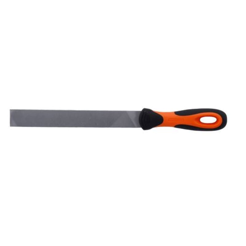 Bahco Ansatsfil 320mm dubbelgradig — framifrån med platta ytor