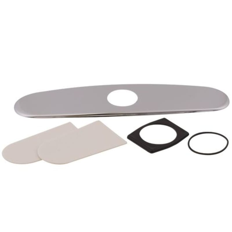 Mora Armatur Täckplatta Krom 250x62mm - Centrumhål - RSK 8186884, RSK 8186884