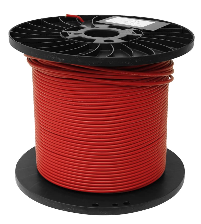 Altech Frostskyddskabel röd 7,3 mm — framifrån
