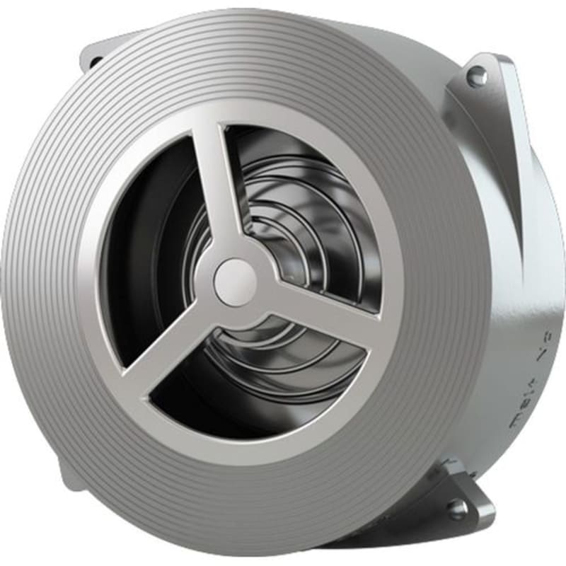 Altech Backventil AL2090 rostfri 65mm PN40 framifrån