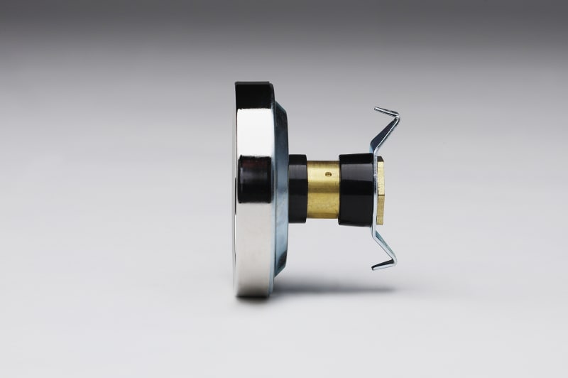 GSN Anliggningstermometer RX-117-46 — framifrån med mässingshus