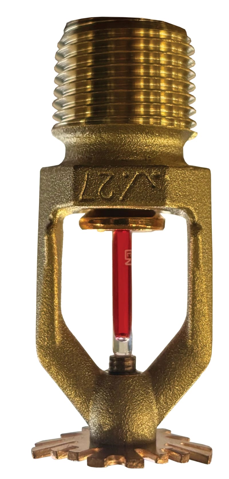 Victaulic sprinklerhuvud V2762 FL-QR — rörkoppling med snabbkopplingsteknik framifrån
