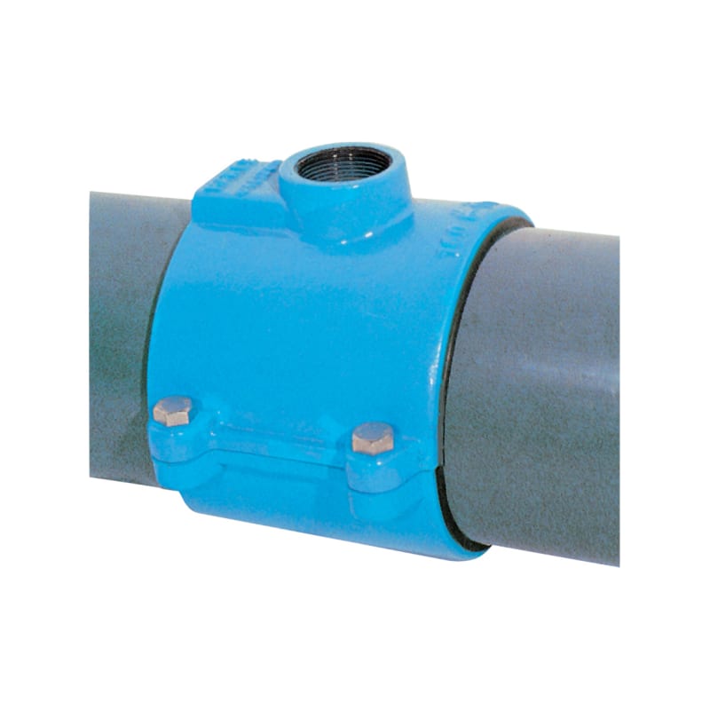 Hawle Anborrningsbygel 63xR50 PE/PVC — framifrån