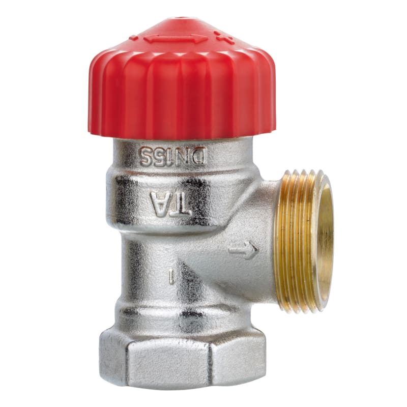 IMI TA Calypso ZERO Radiatorventil DN10 M22x1 blyfri — framifrån