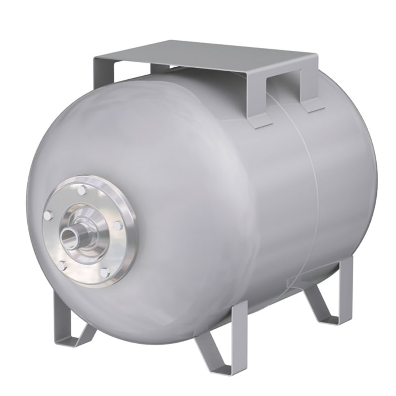 Flamco Värmepumpstank 300L Rostfritt - Indirekt Värmeväxlare - RSK 5530622 bild 1