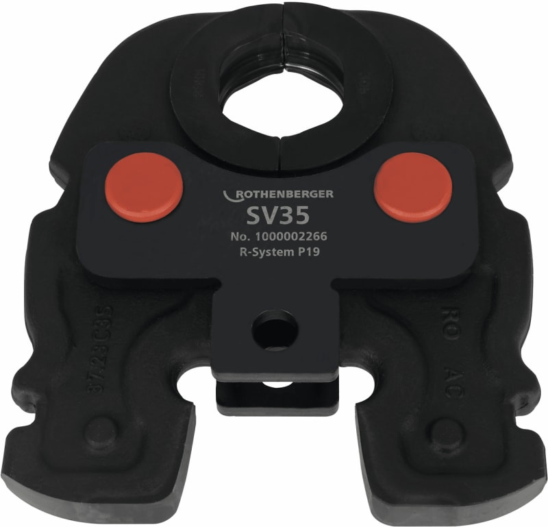 Rothenberger presskäft Compact SV35 framifrån — pressverktyg