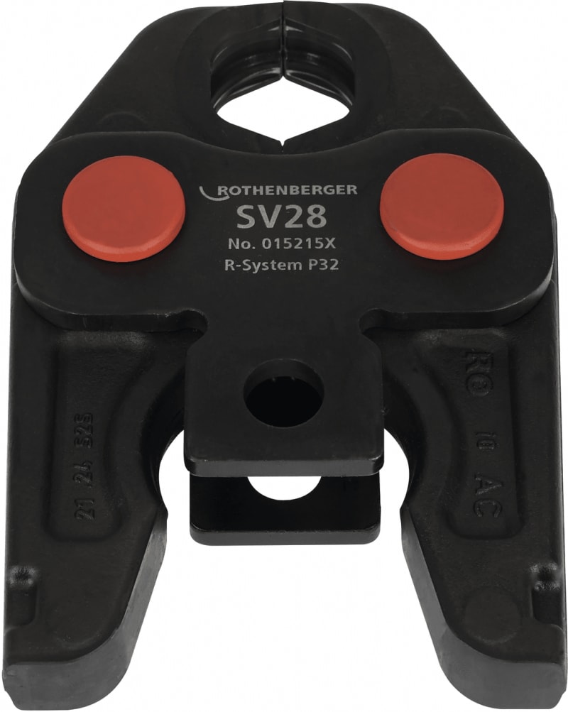 ROTHENBERGER Pressback SV28 — presskäft framifrån med handtag