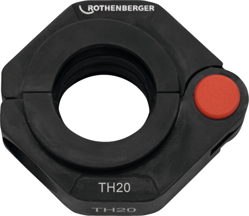 ROTHENBERGER Pressring TH20 — framifrån på presskäft