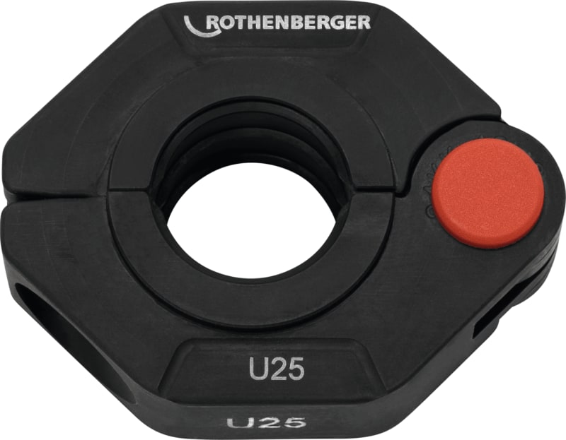 ROTHENBERGER Pressring U25 — framifrån på pressback 7,9x4,2x2,5mm