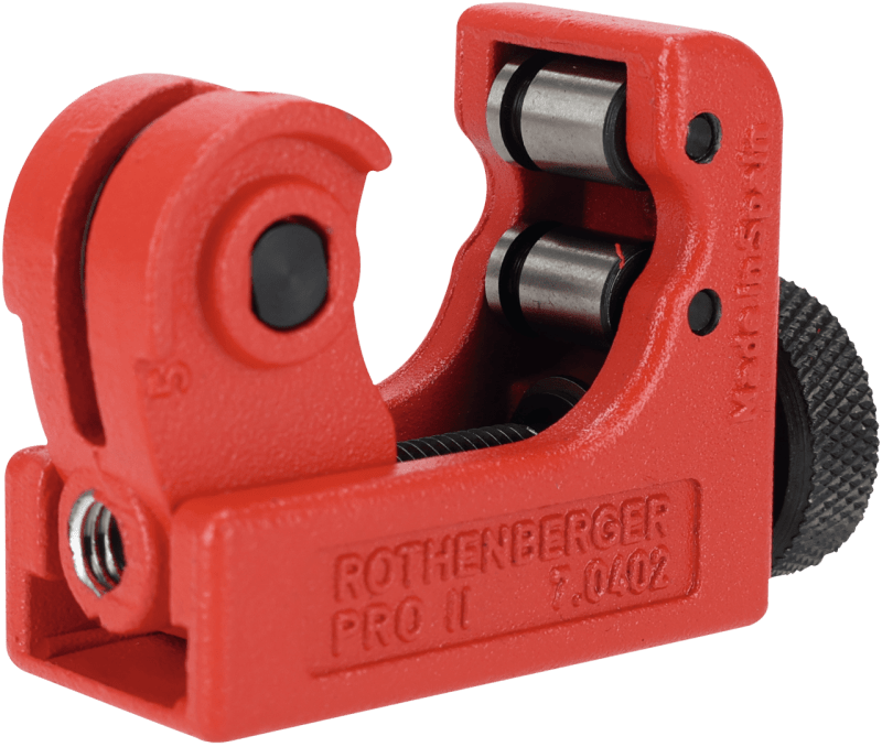 Rothenberger trimmverktyg MINICUT II Pro 6-22mm framifrån, RSK 70402