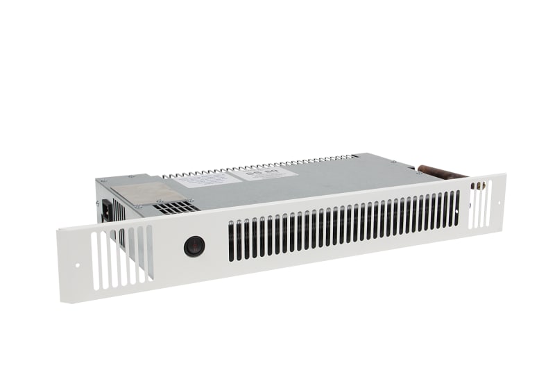 EVECO Fläktkonvektor SpaceSaver SS80, 230V, 10W, Lågbyggd för Sockelmontage, RSK 6739883