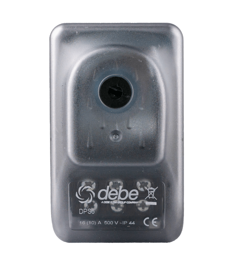 Debe Flow Group AB DPS6 Transparant Tryckströmbrytare - RSK 5830049 bild 1