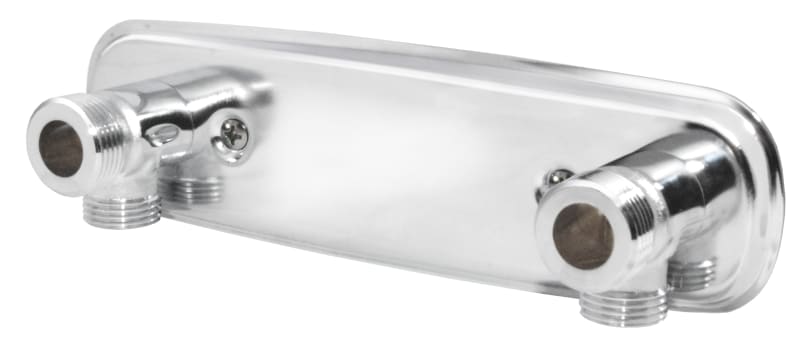 Vatette Blandarfäste 150 cc G20 x 15/12 mm förkromad mässing framifrån