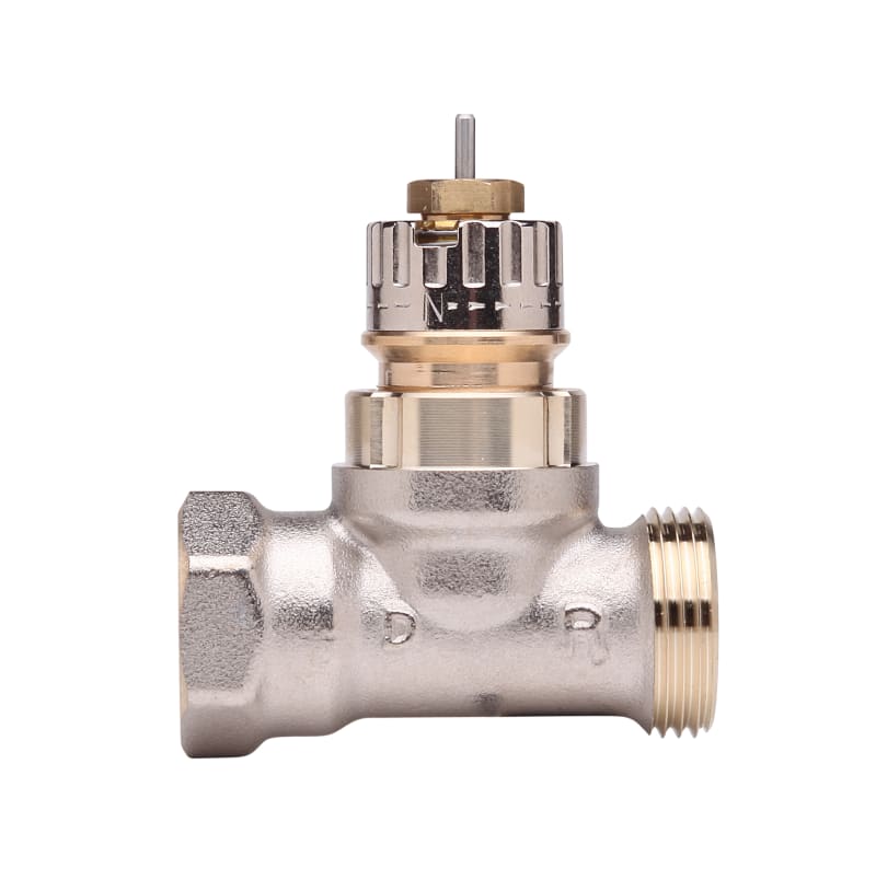 Danfoss RA-N PURE DN10 Radiatorventil, rak utan koppling, blyfri mässing, RSK 4795926