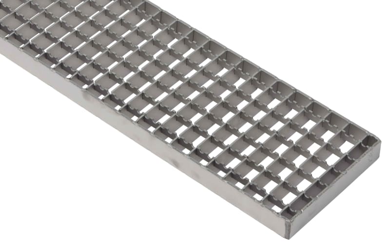 Blücher rutgaller — rostfritt stål 168x168mm framifrån
