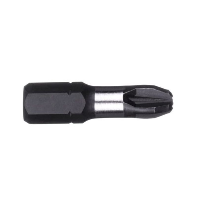Milwaukee BITS SHOCKWAVE PH3 25MM P2 — högkvalitativ skruvbit framifrån
