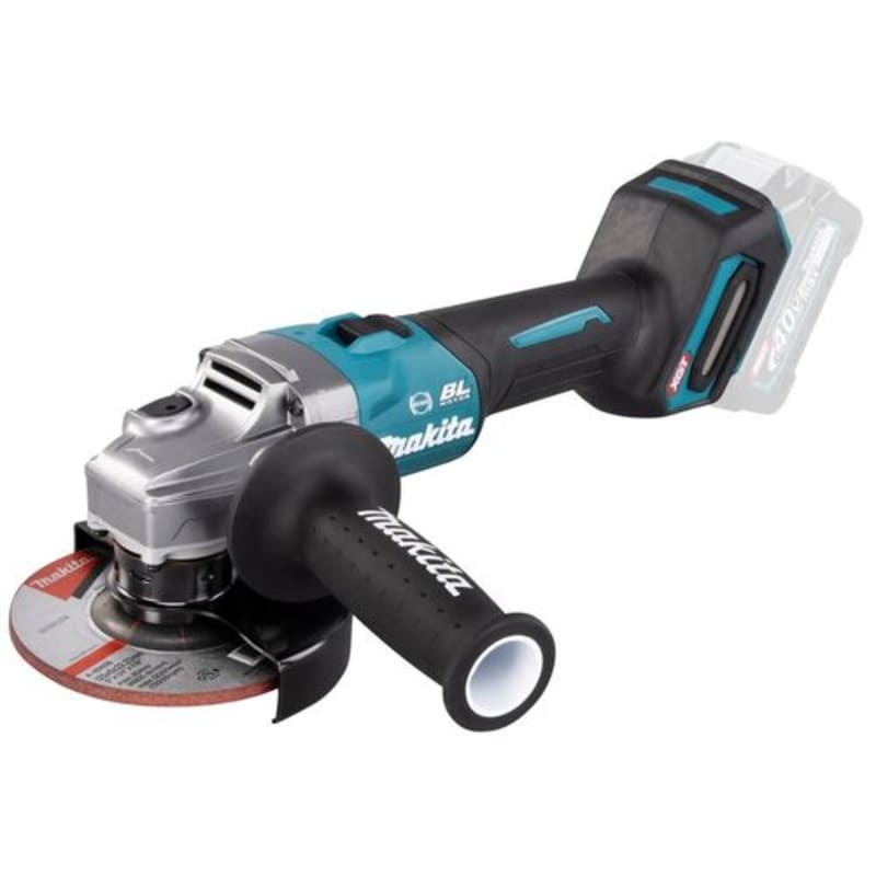 MAKITA Vinkelslip GA005GZ 125mm 40V med kolborstfri motor och överbelastningsskydd bild 1